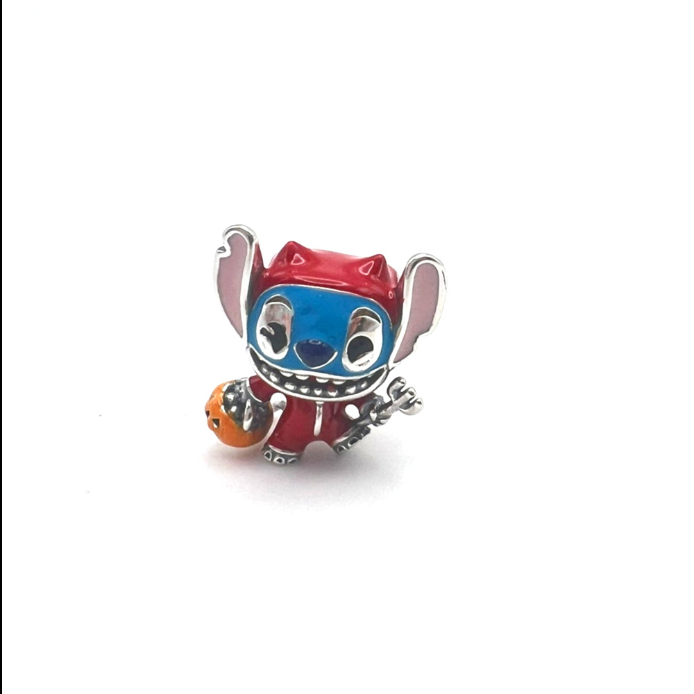 NEW Halloween Stitch Devil Costume Charm for European Bracelet